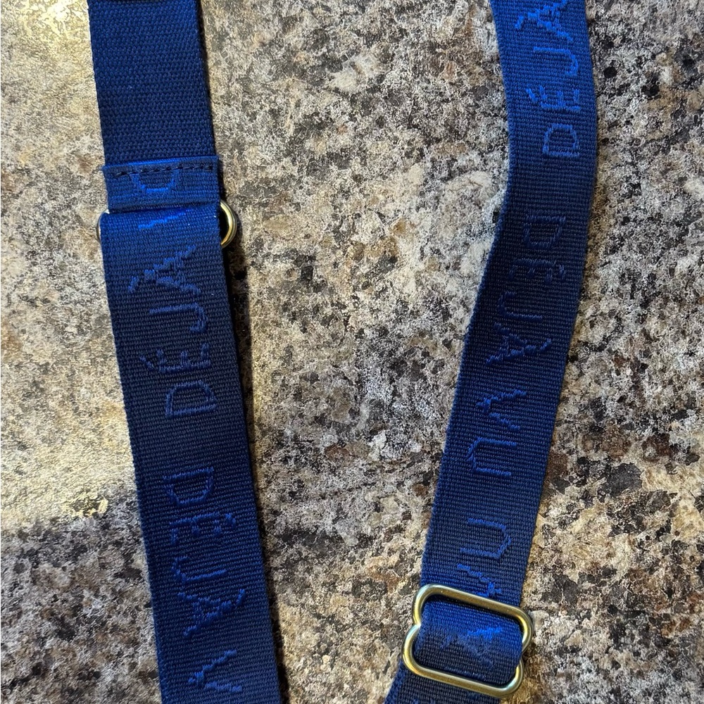 Clare V Blue Déjà Vu Adjustable Strap